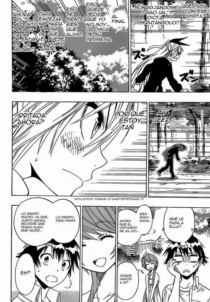 Nisekoi capítulo 35, página 9