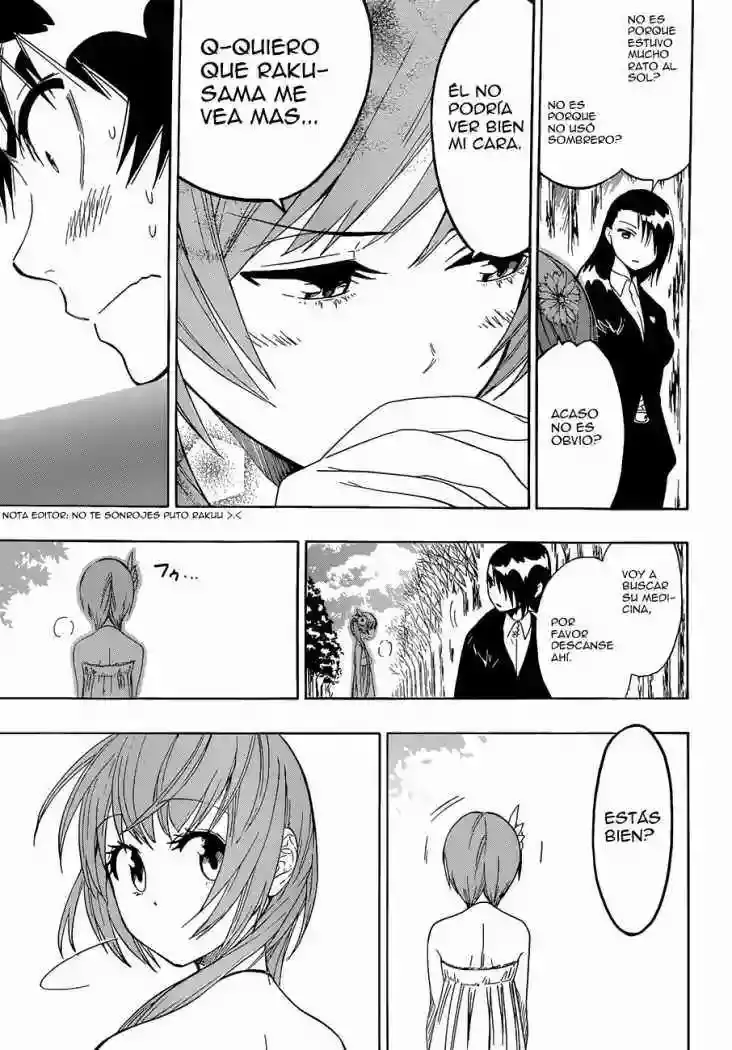 Nisekoi capítulo 35, página 12