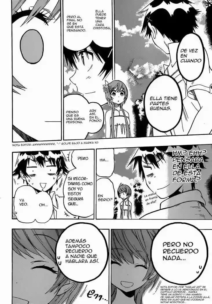 Nisekoi capítulo 35, página 15