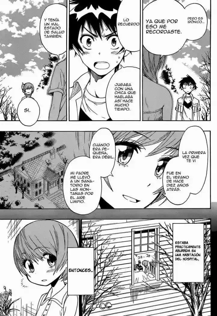 Nisekoi capítulo 36, página 4