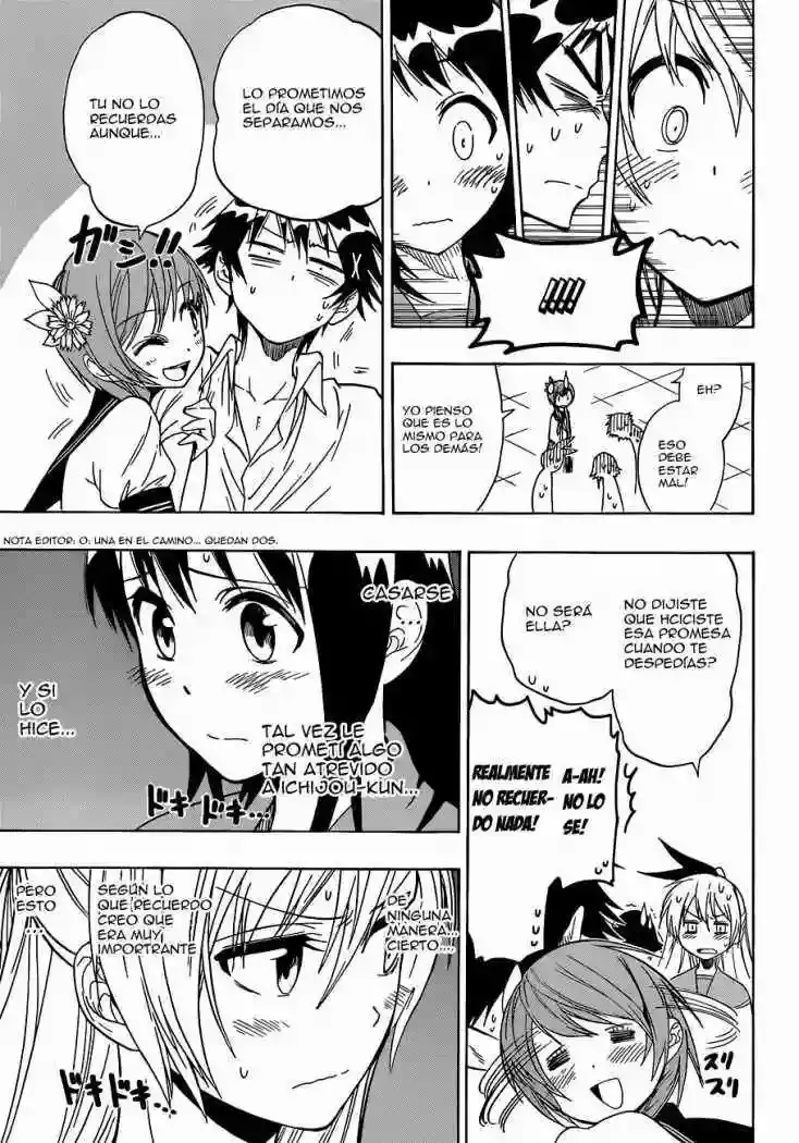 Nisekoi capítulo 36, página 14