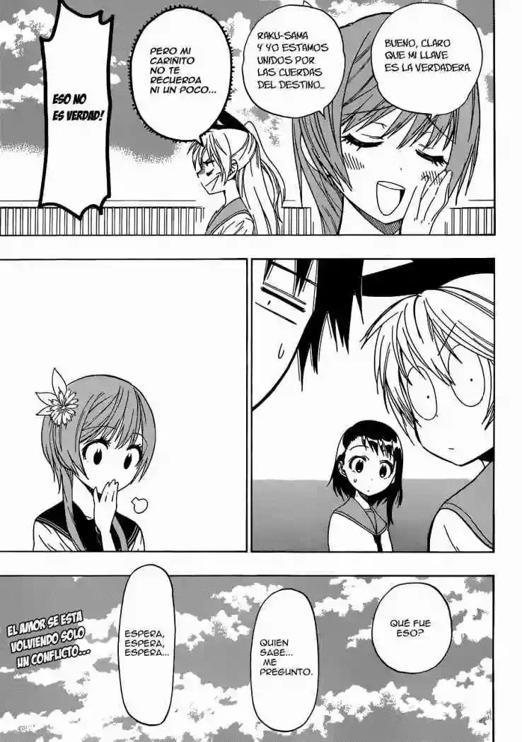 Nisekoi capítulo 36, página 20