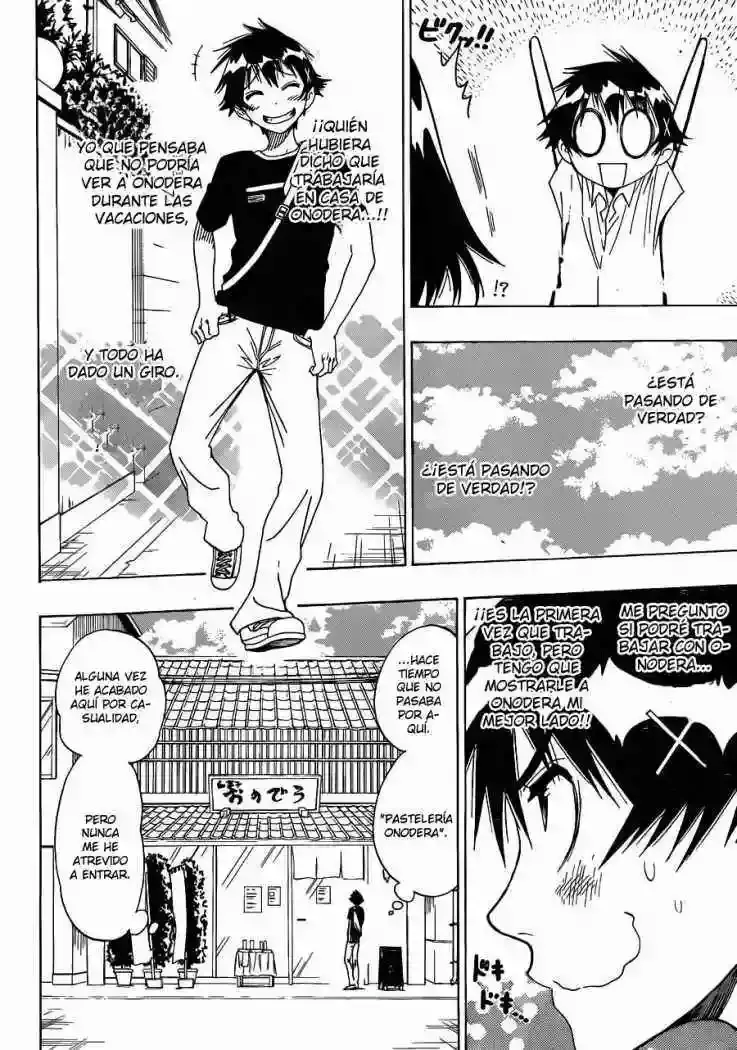 Nisekoi capítulo 38, página 6