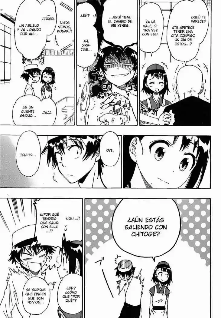 Nisekoi capítulo 38, página 15