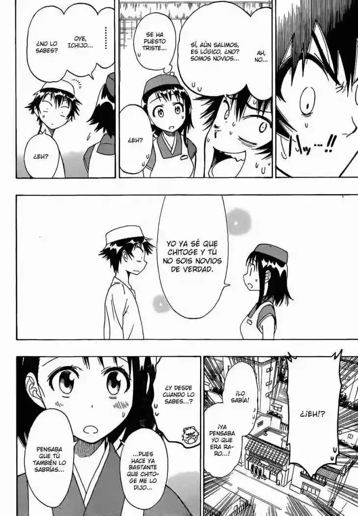 Nisekoi capítulo 38, página 16
