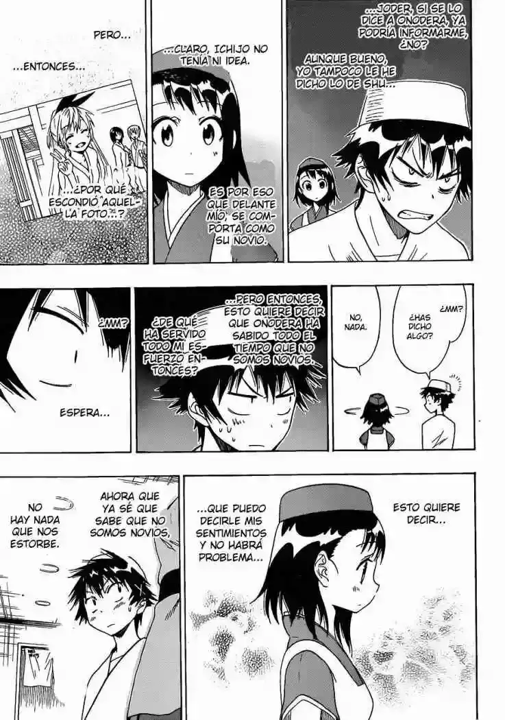 Nisekoi capítulo 38, página 17