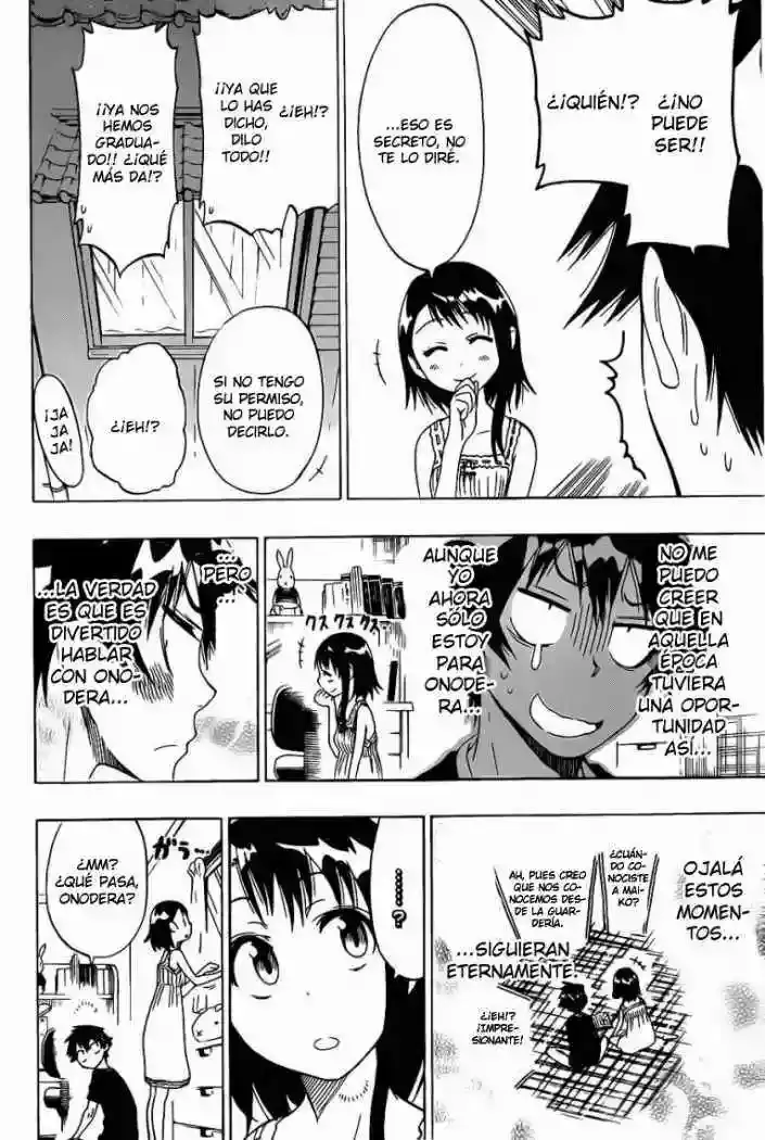 Nisekoi capítulo 39, página 14