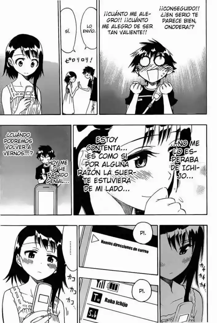 Nisekoi capítulo 39, página 17