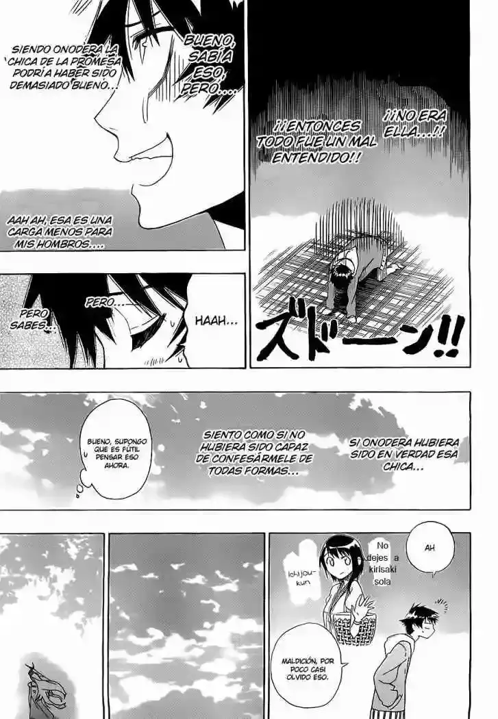 Nisekoi capítulo 4, página 16