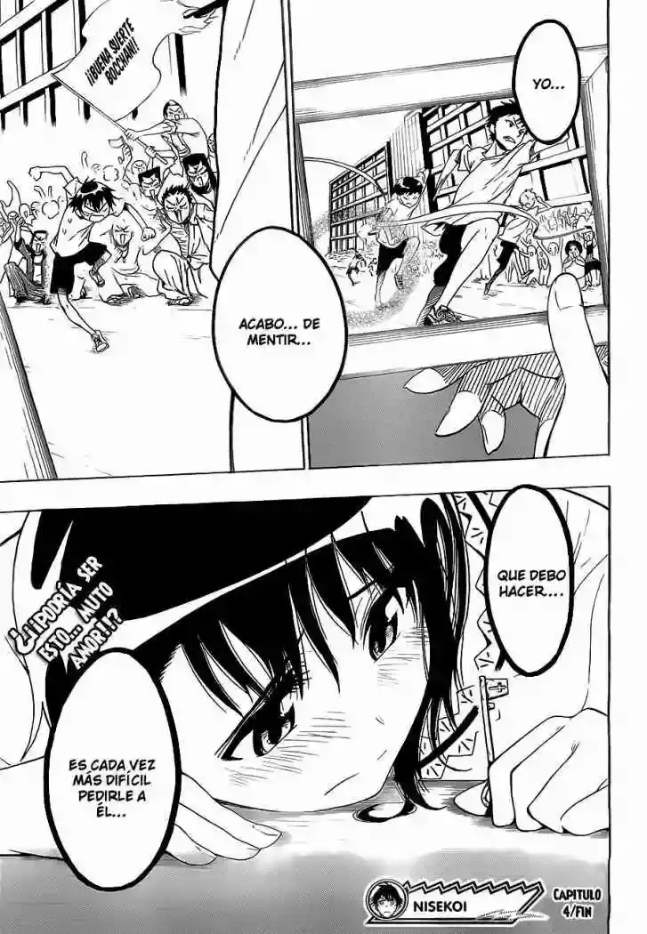 Nisekoi capítulo 4, página 20