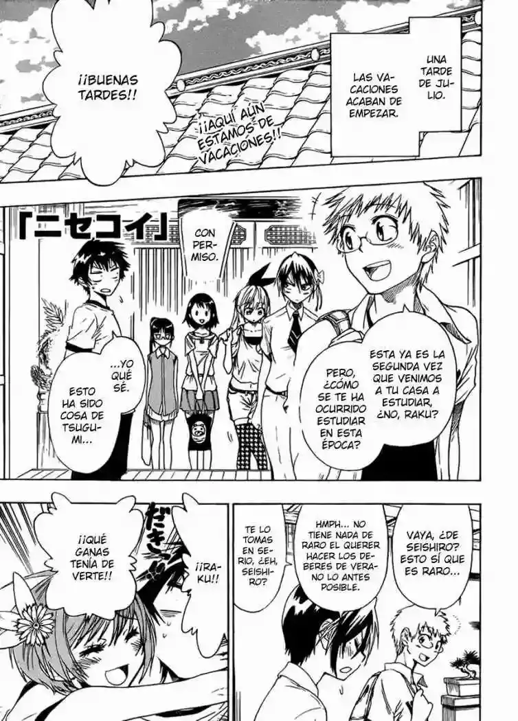 Nisekoi capítulo 40, página 1