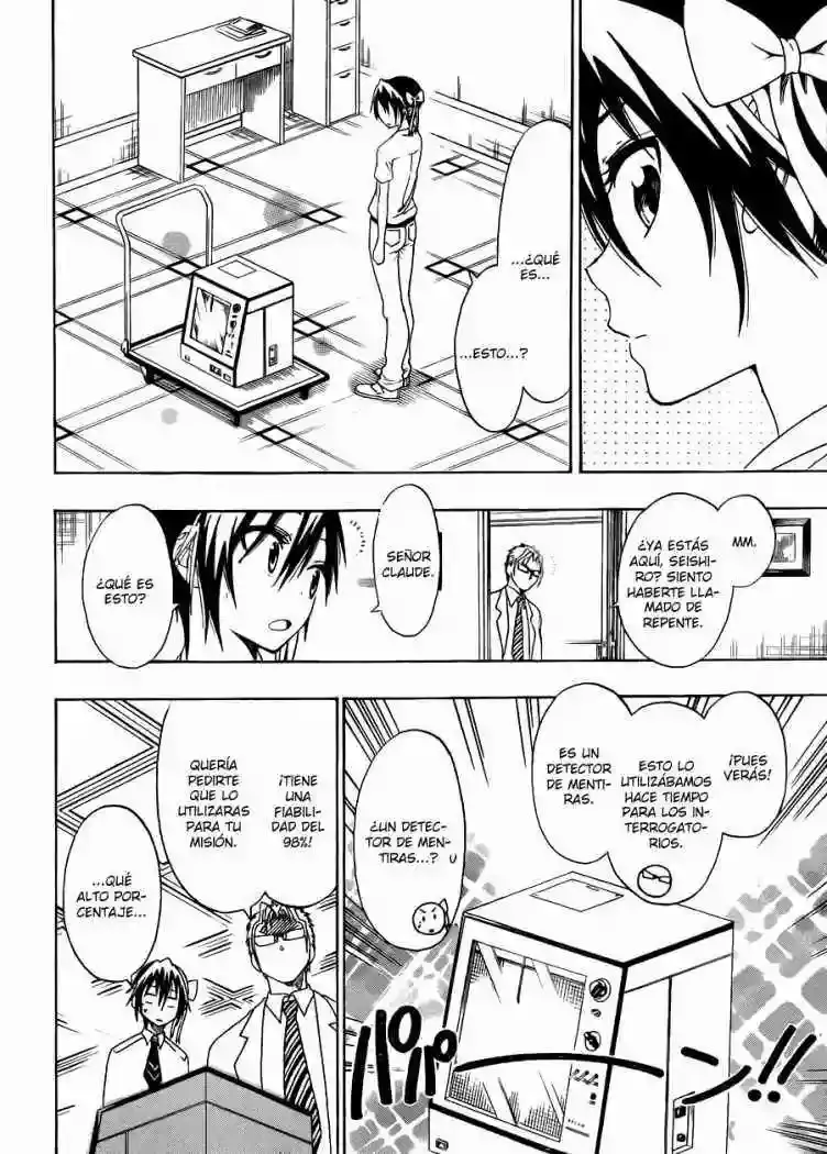 Nisekoi capítulo 40, página 4