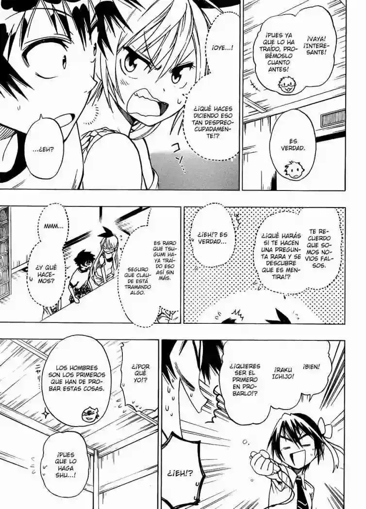 Nisekoi capítulo 40, página 7