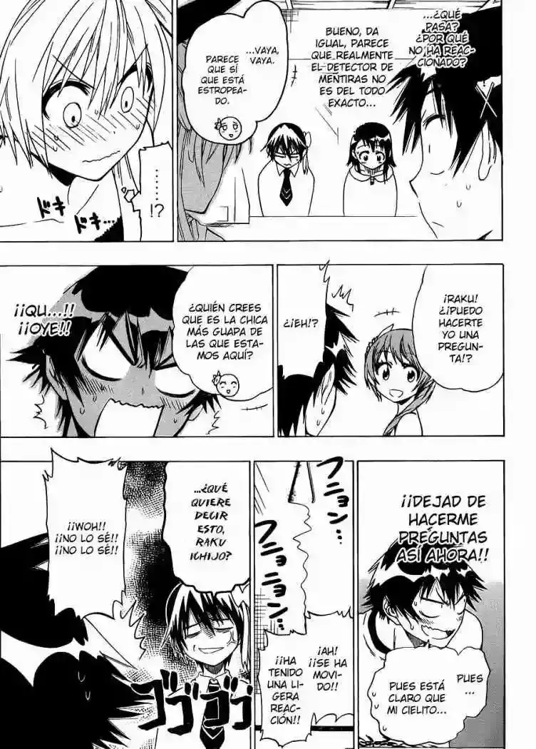 Nisekoi capítulo 40, página 11