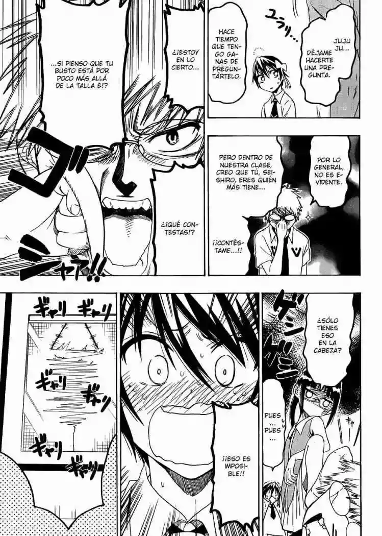 Nisekoi capítulo 40, página 15