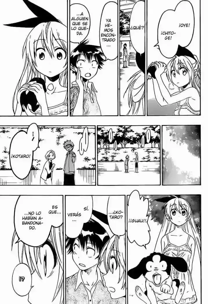 Nisekoi capítulo 41, página 15