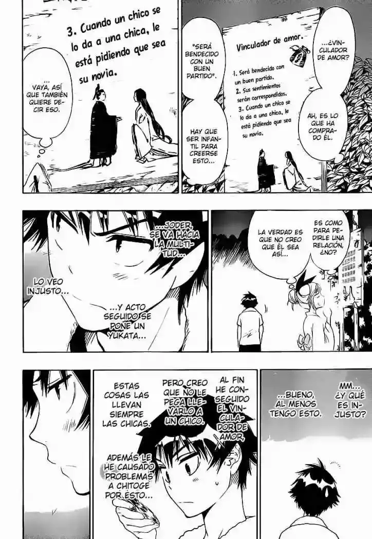 Nisekoi capítulo 43, página 14
