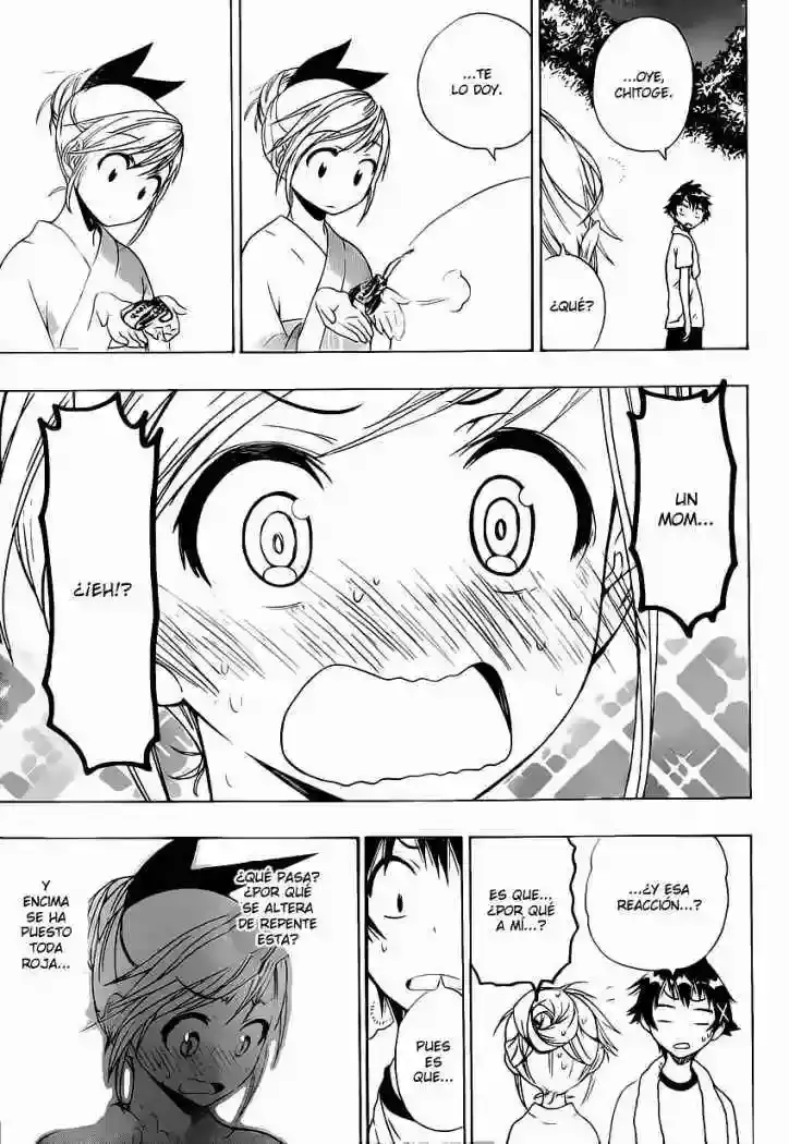 Nisekoi capítulo 43, página 15