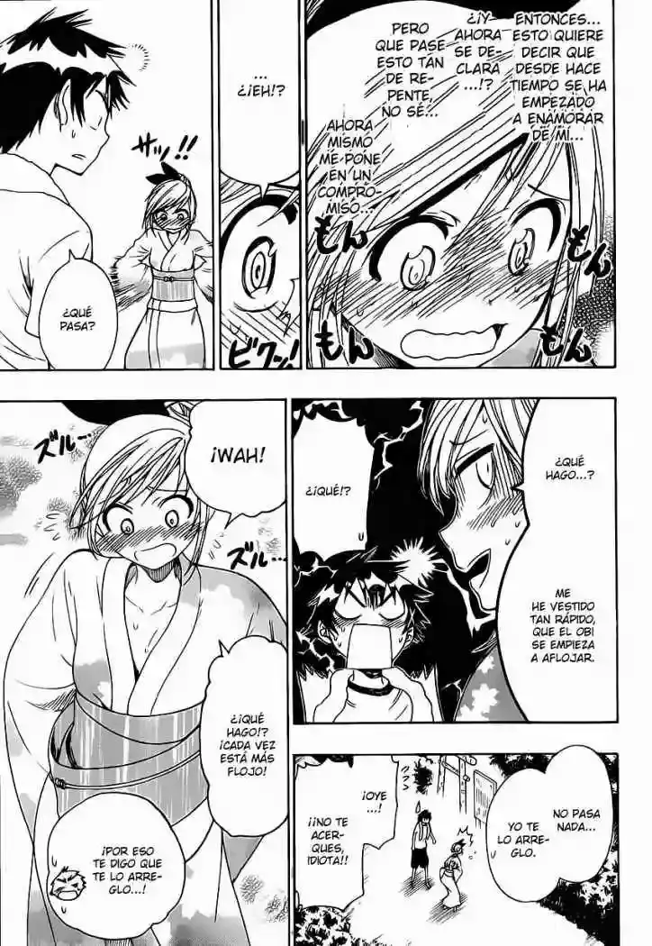 Nisekoi capítulo 43, página 17