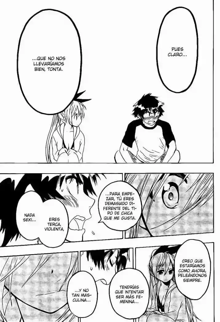Nisekoi capítulo 45, página 17