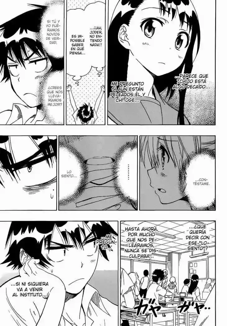 Nisekoi capítulo 46, página 3
