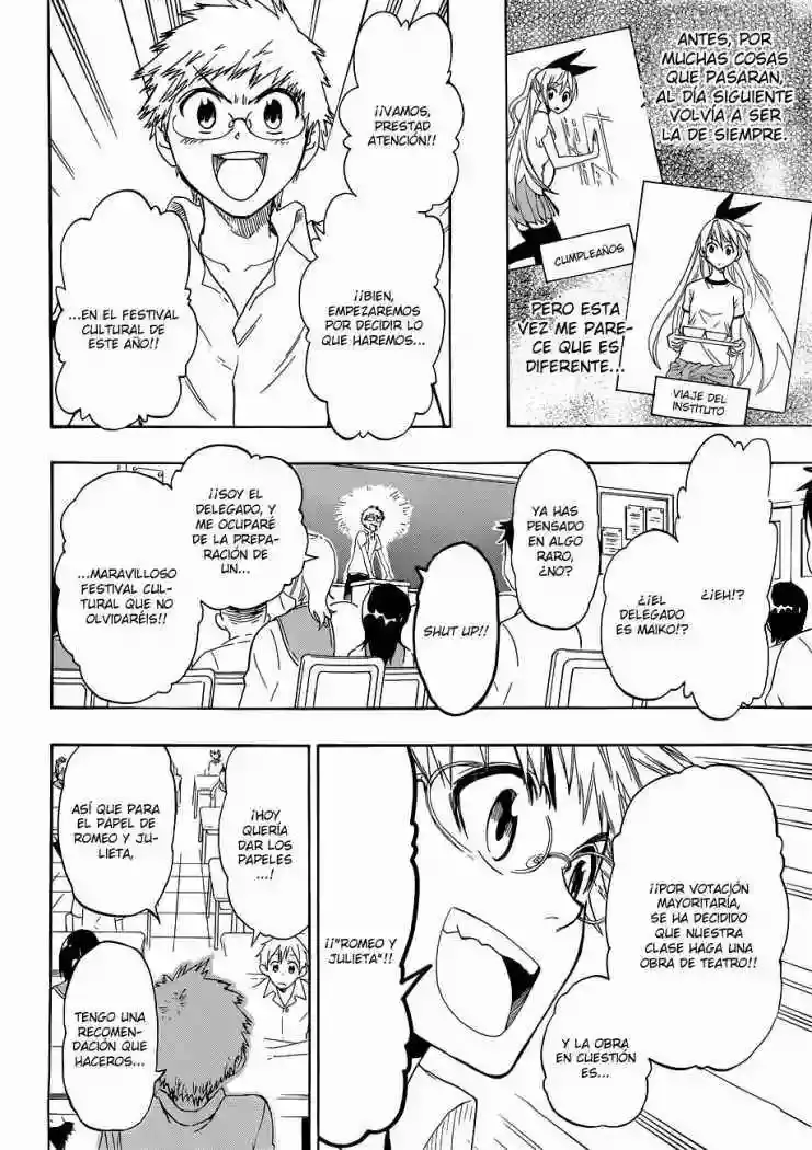 Nisekoi capítulo 46, página 6