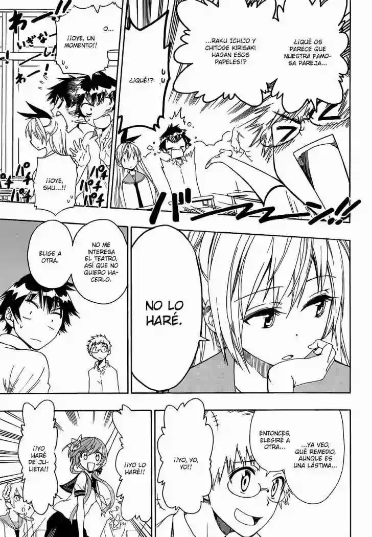Nisekoi capítulo 46, página 7