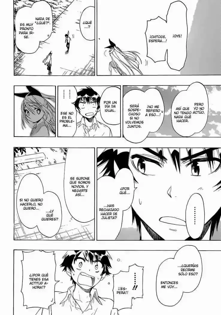 Nisekoi capítulo 46, página 12