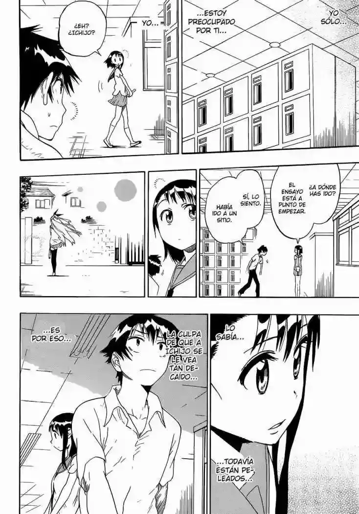 Nisekoi capítulo 46, página 14
