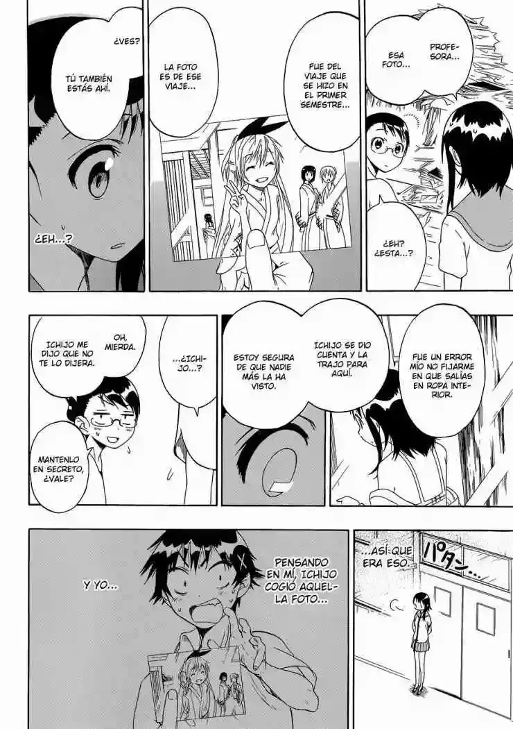 Nisekoi capítulo 46, página 16