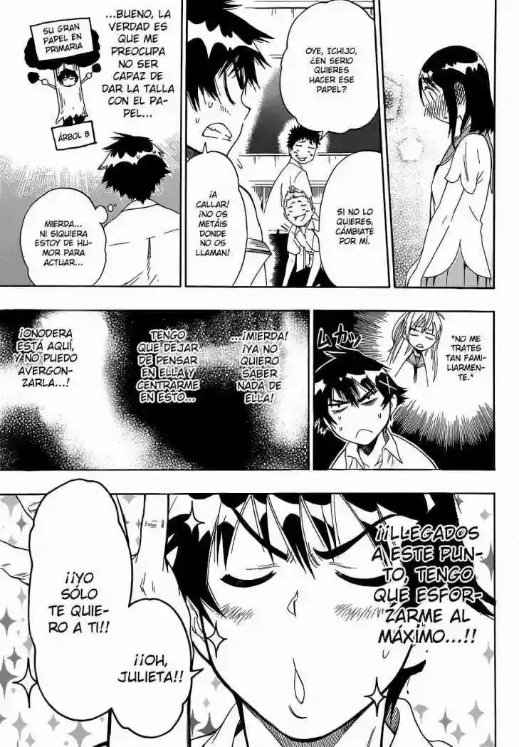 Nisekoi capítulo 46, página 17