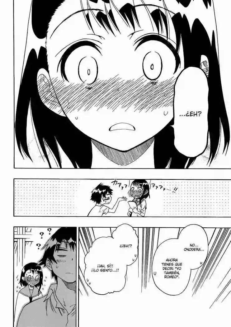 Nisekoi capítulo 46, página 18