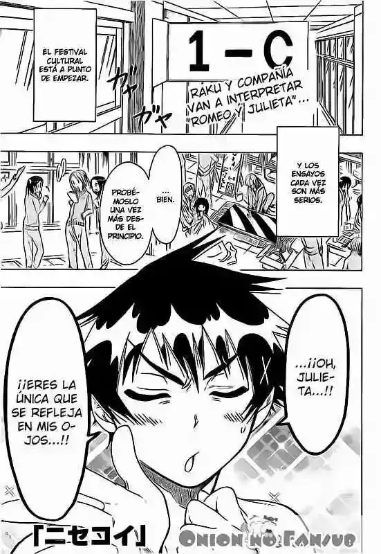 Nisekoi capítulo 47, página 1