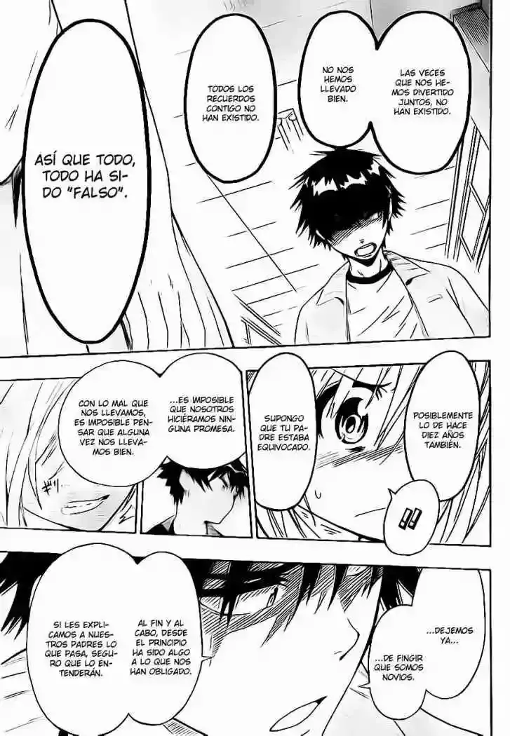 Nisekoi capítulo 47, página 15