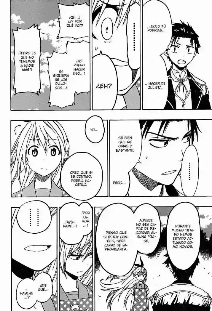Nisekoi capítulo 48, página 14