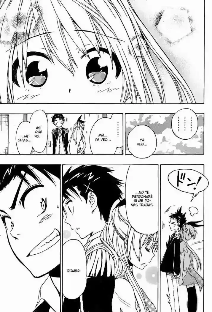 Nisekoi capítulo 48, página 17