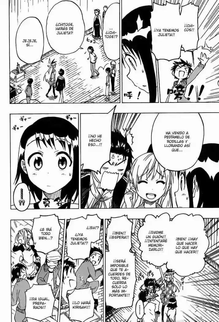 Nisekoi capítulo 48, página 18