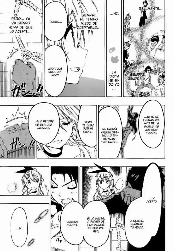 Nisekoi capítulo 49, página 20