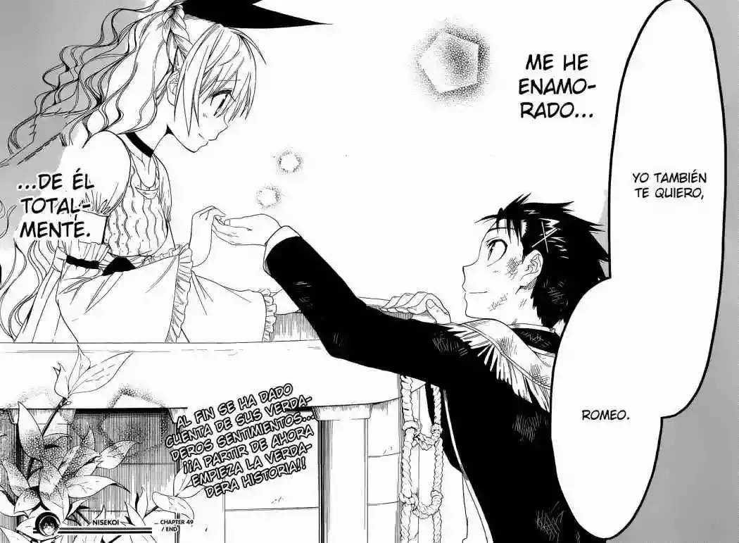 Nisekoi capítulo 49, página 21