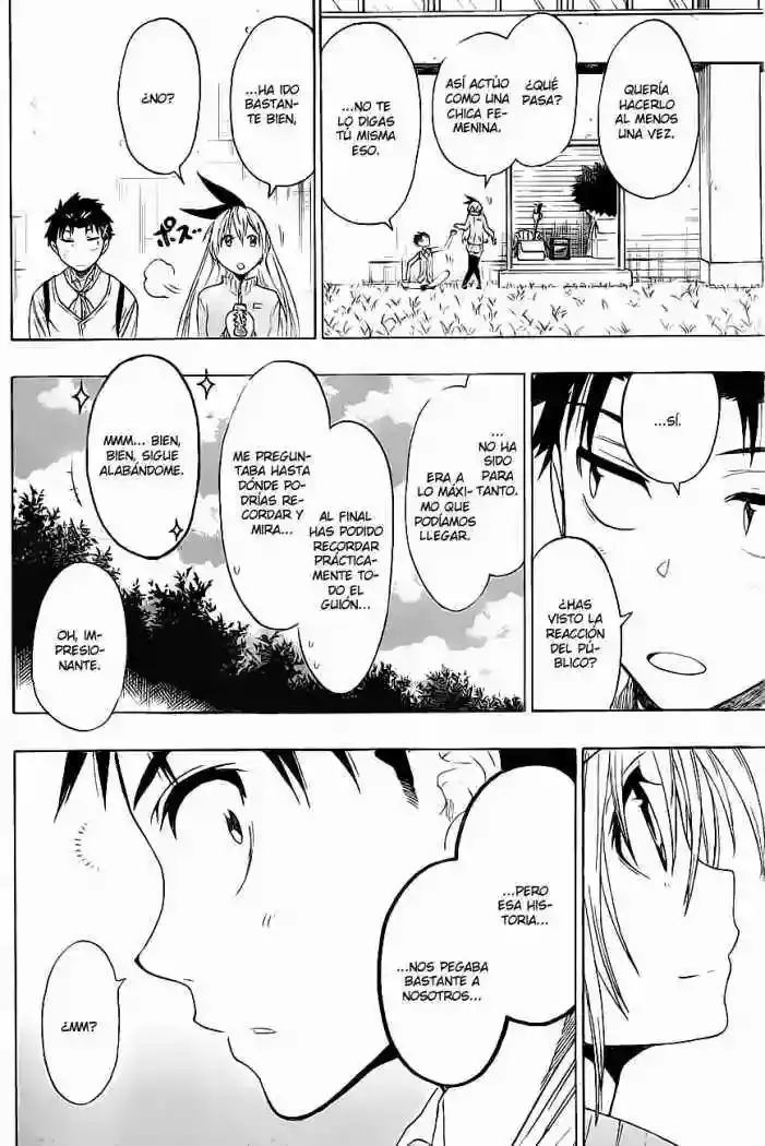 Nisekoi capítulo 50, página 4