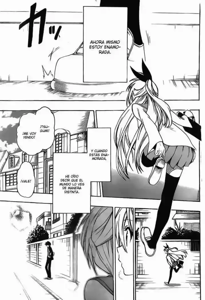 Nisekoi capítulo 51, página 3