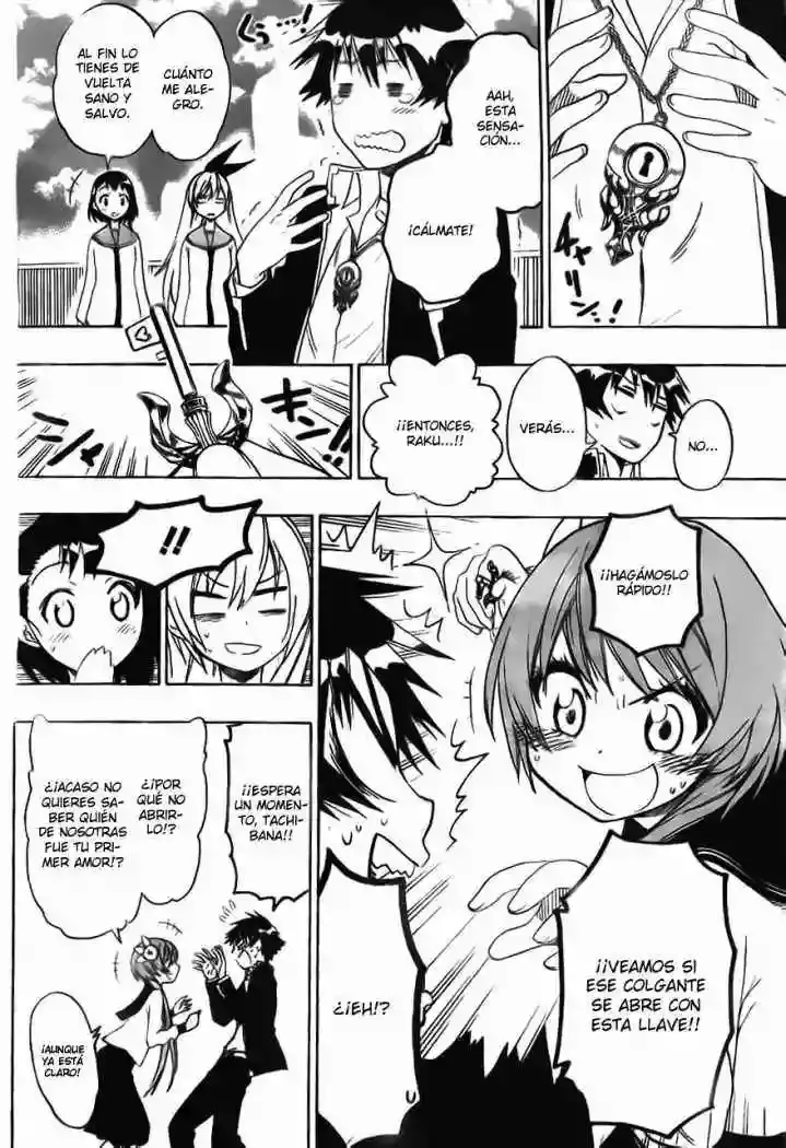Nisekoi capítulo 51, página 10