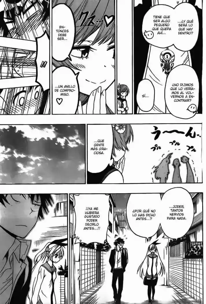 Nisekoi capítulo 51, página 15
