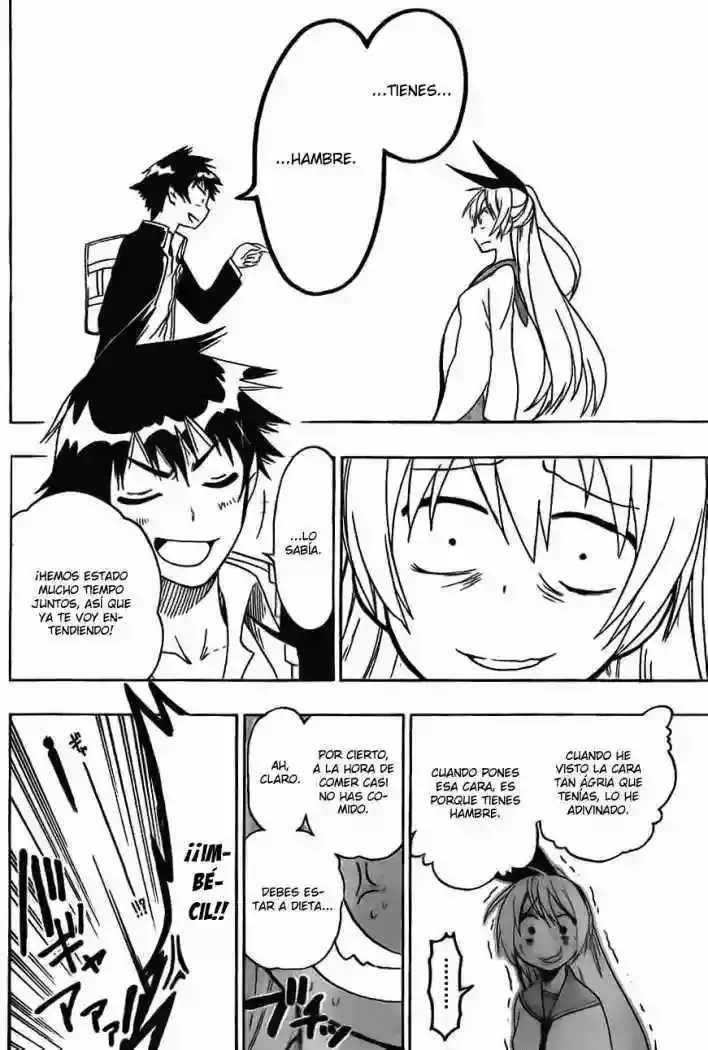 Nisekoi capítulo 51, página 18