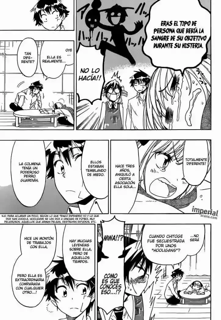 Nisekoi capítulo 54, página 16
