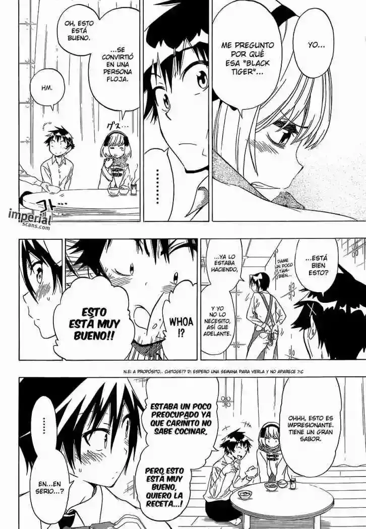 Nisekoi capítulo 54, página 17