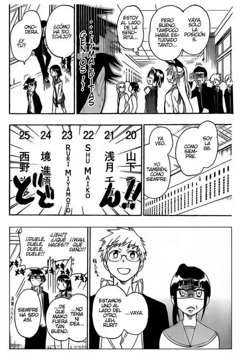 Nisekoi capítulo 56, página 2