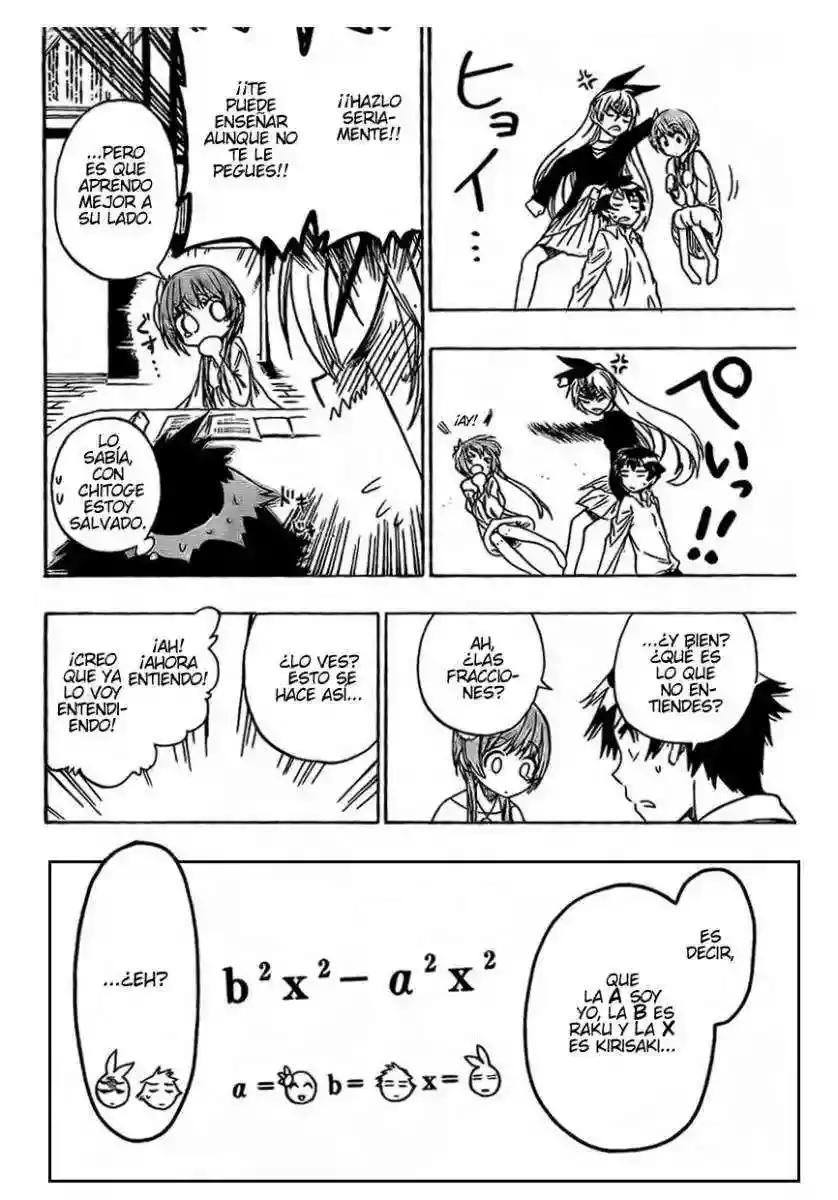 Nisekoi capítulo 56, página 8