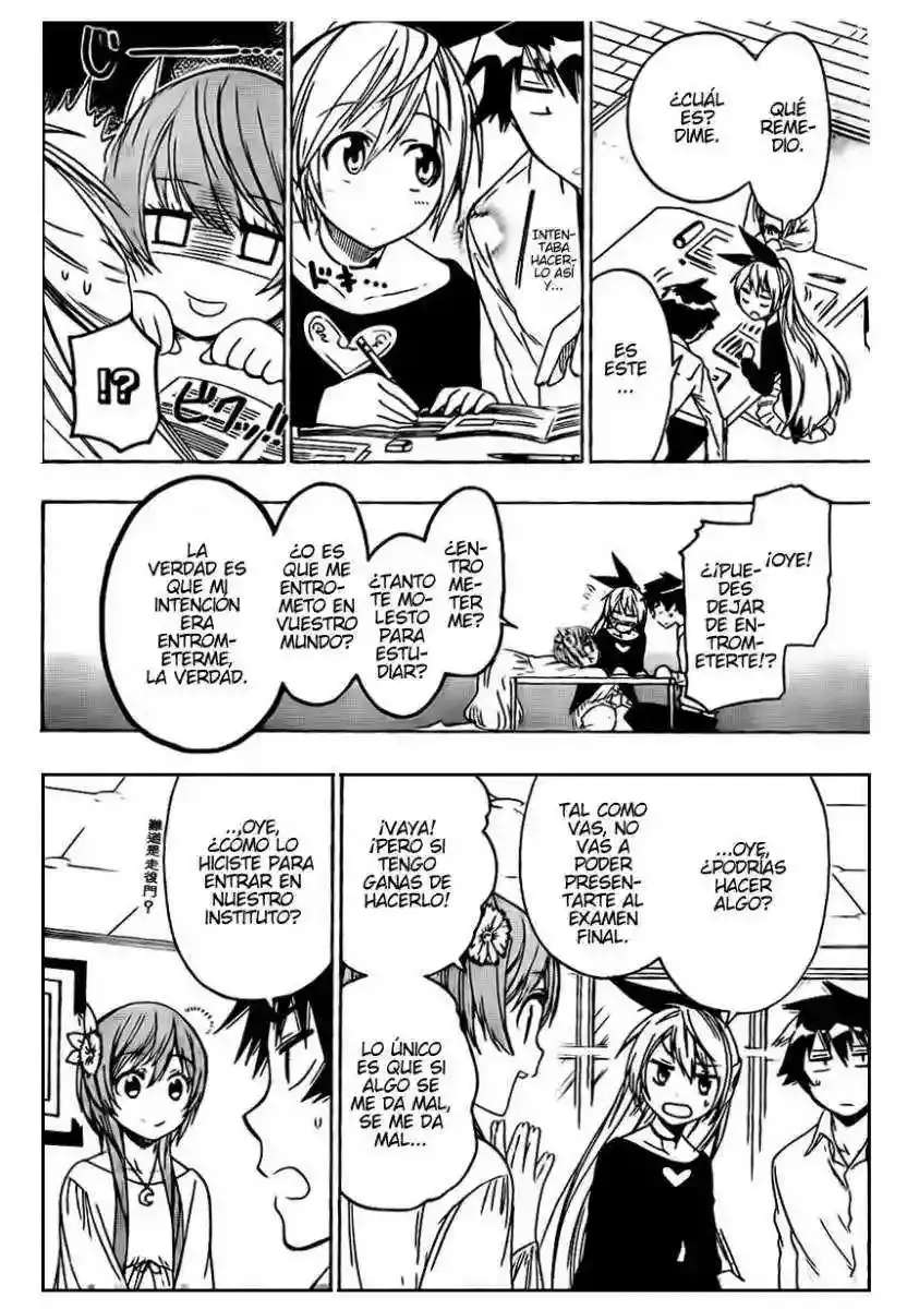 Nisekoi capítulo 56, página 10