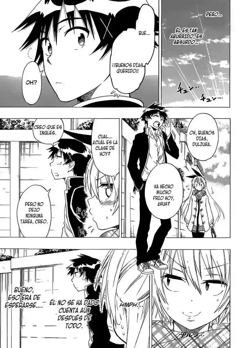 Nisekoi capítulo 57, página 4